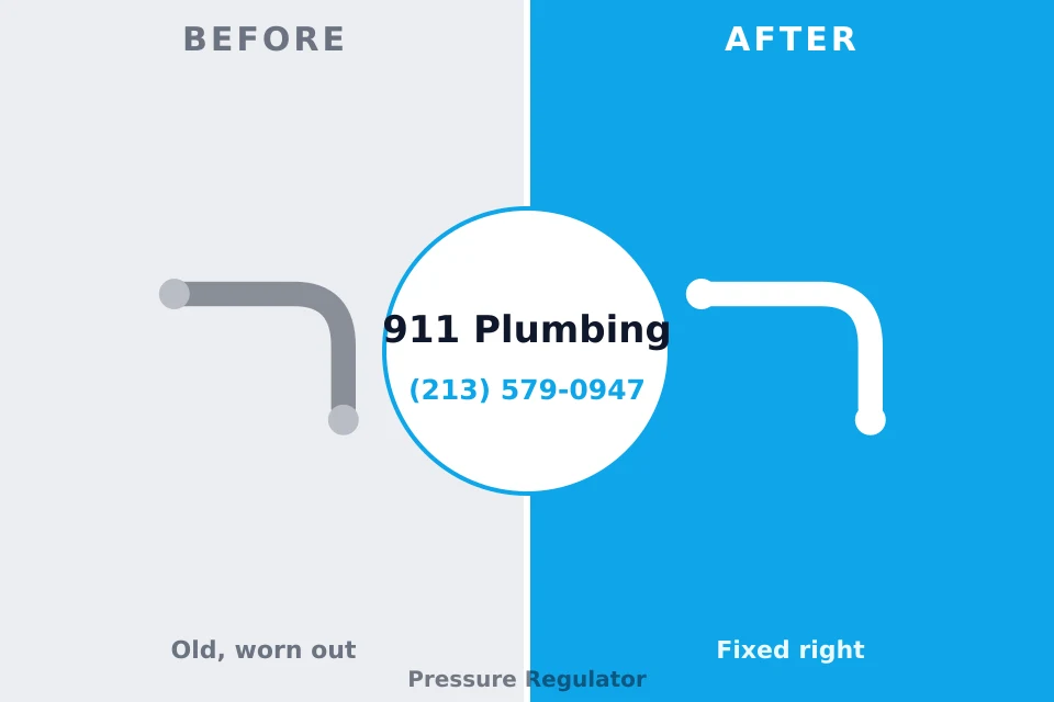 Before and after: plumbing company Crockett, TX